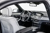 The new-generation Mercedes-Benz E-Class front interior