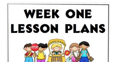 First Day Of School: First Day Of School Activities Lesson Plans