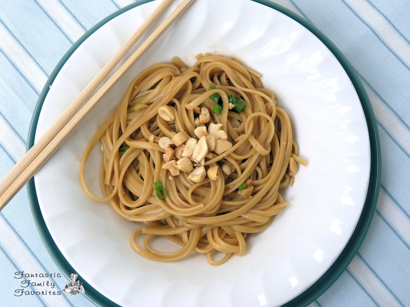 Fantastic Family Favorites Spicy Peanut Butter Noodles