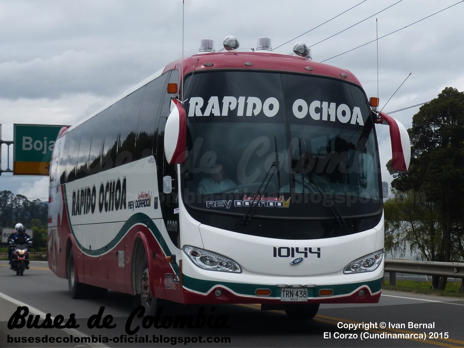 Rapido Ochoa 10144 Buses de Colombia Oficial