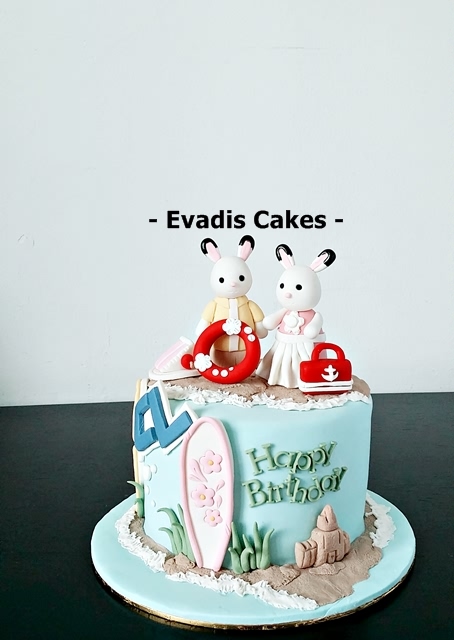 Overall view picture of Sylvanian Rabbit Cake