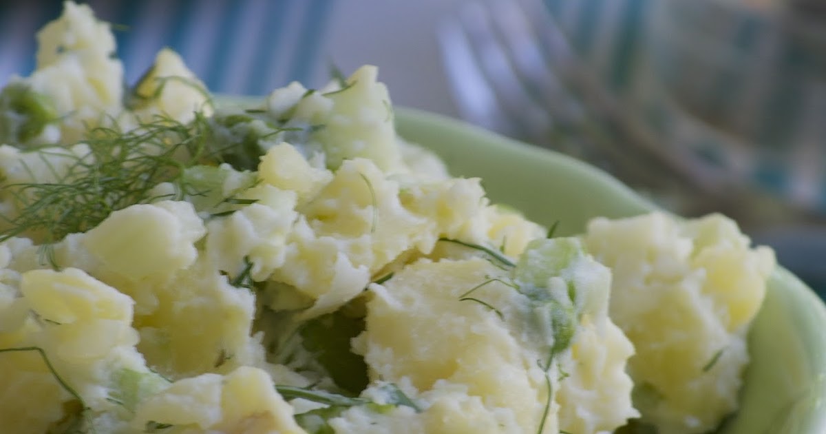 more than burnt toast Dill and Fennel Frond Potato SaladTheSaladBar