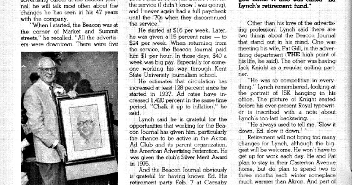 BJ Alums Remembering Ed Lynch