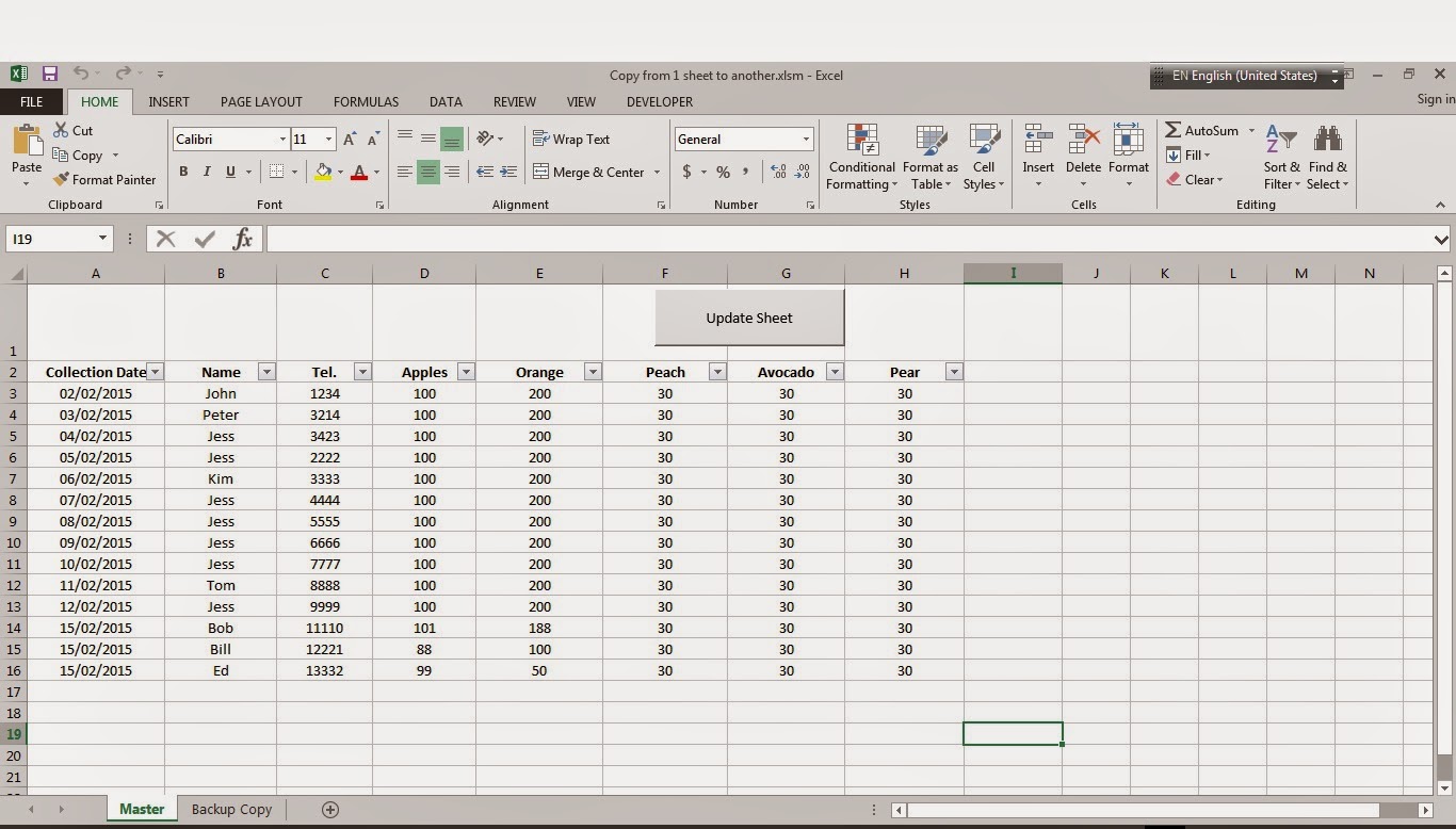 fun excel projects