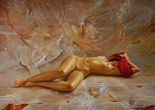 pintura-mujer-desnuda-cuadro-surrealismo Pinturas De Mujeres Desnudas Cuadros Surrealistas