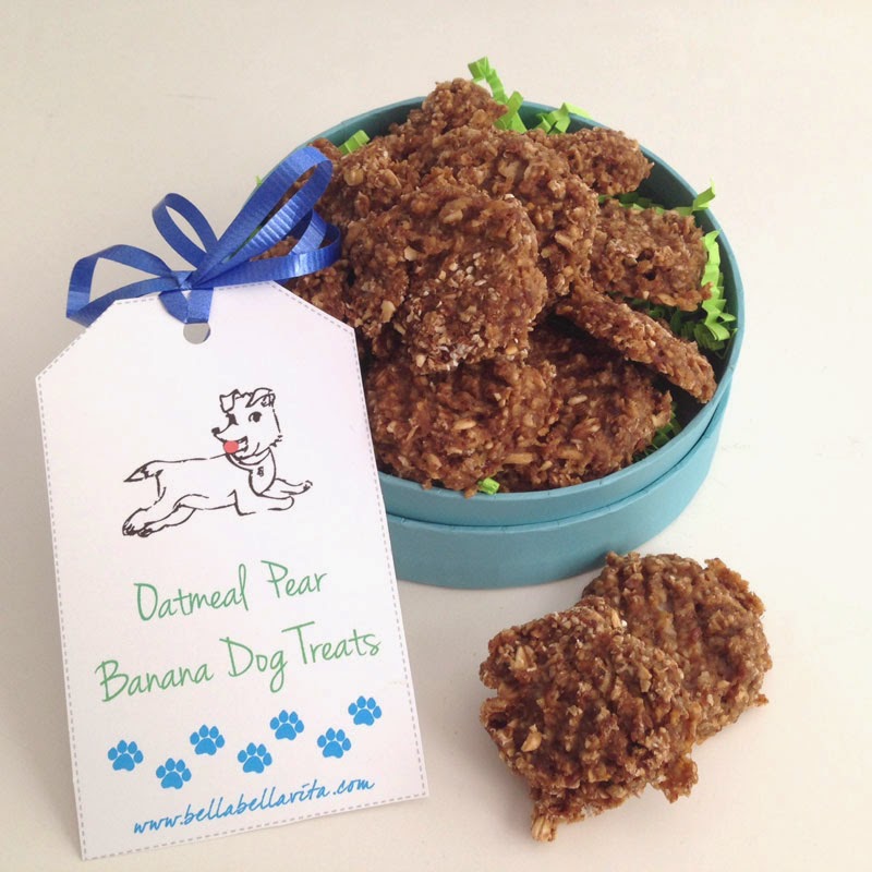 Bella Bella Vita Dog Lovin' Oatmeal Pear Banana Treats