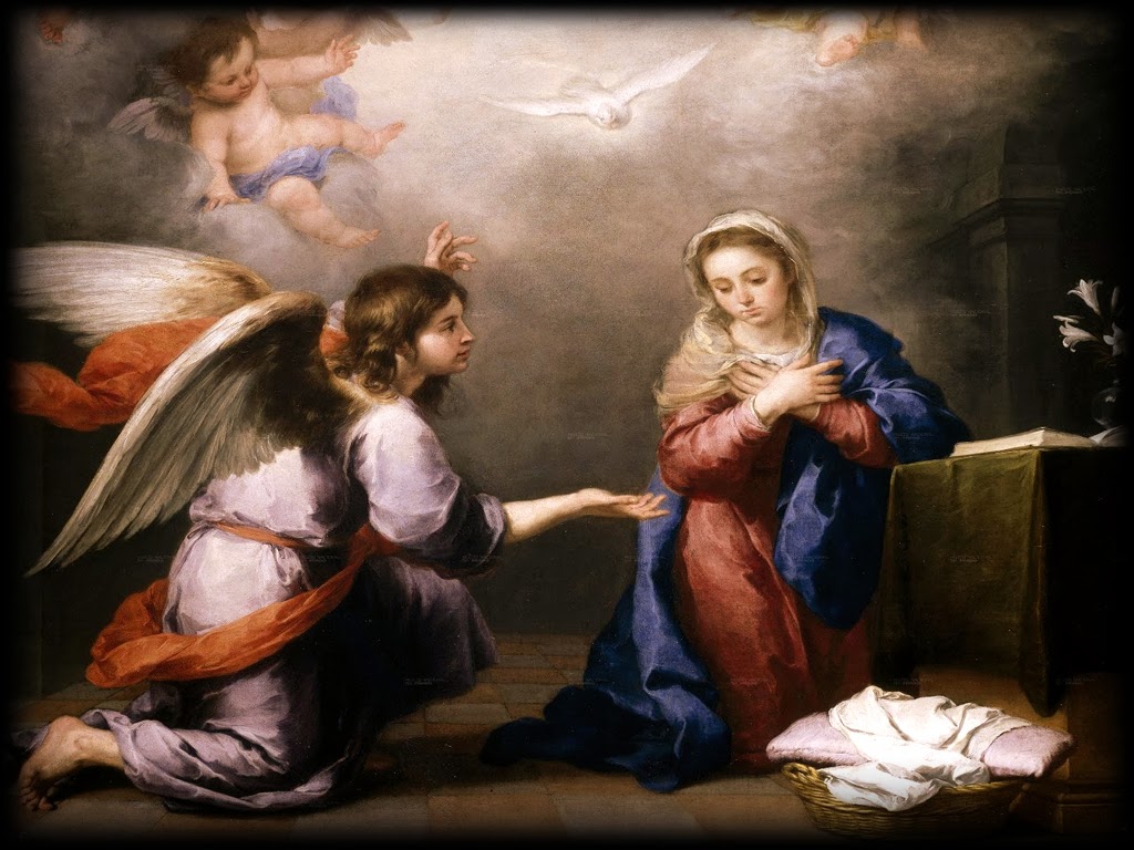 Holy Mass images... Blessed Virgin Mary Annunciation