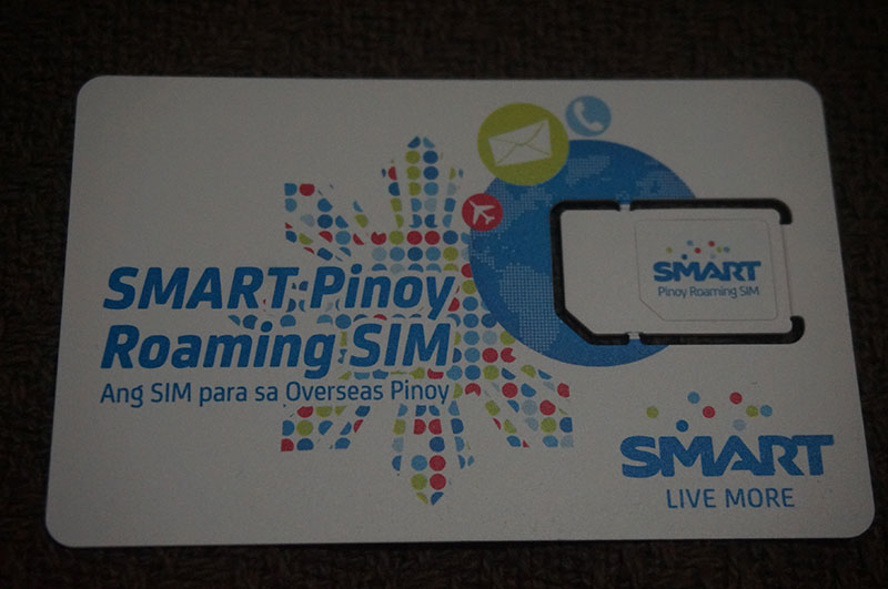 フィリピンSMARTのローミングと有効期限