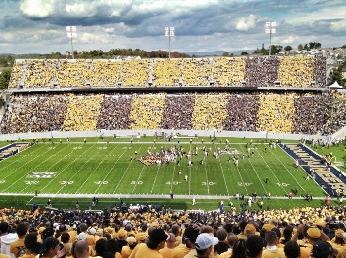 Let's Go, Mountaineers! Milan Puskar Stadium
