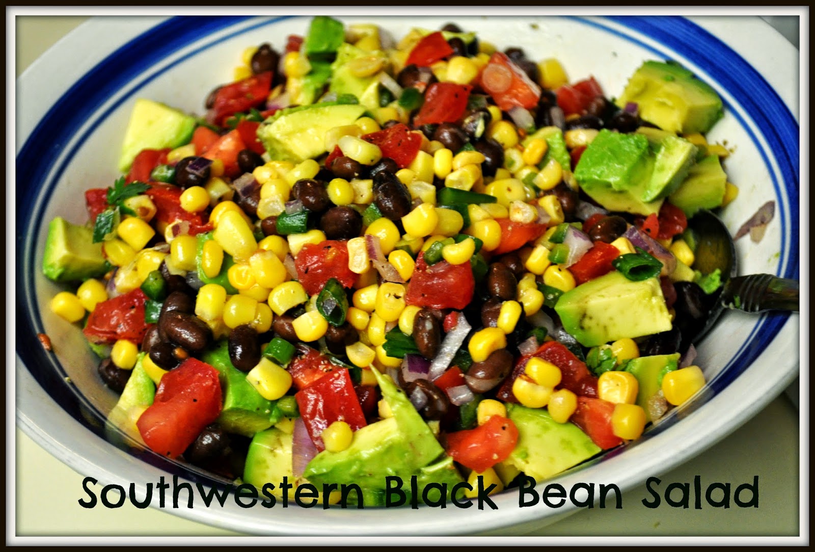 Southwestern Black Bean Salad The Grateful Girl Cooks!