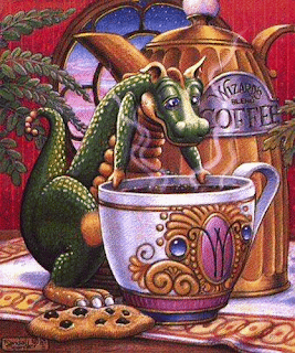 Todo mundo gosta de um cafézinho, os Dragões....