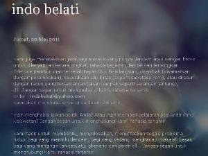 PEMILIK BLOG PEMBUNUH BAYARAN ADALAH WARGA PENDATANG