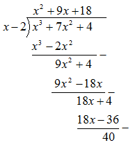 Rop S Knowledge Pembagian Suku Banyak Polinomial