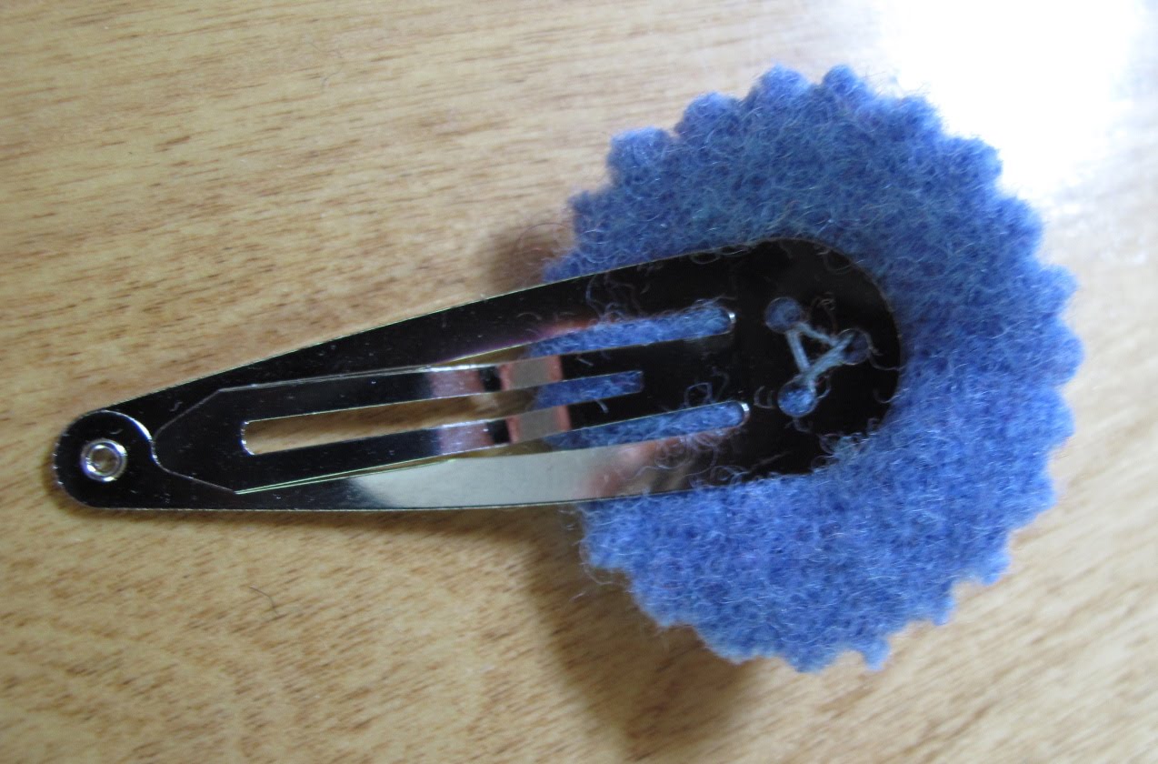 Resweater It's Tutorial Tuesday Super easy hair clips & pins!