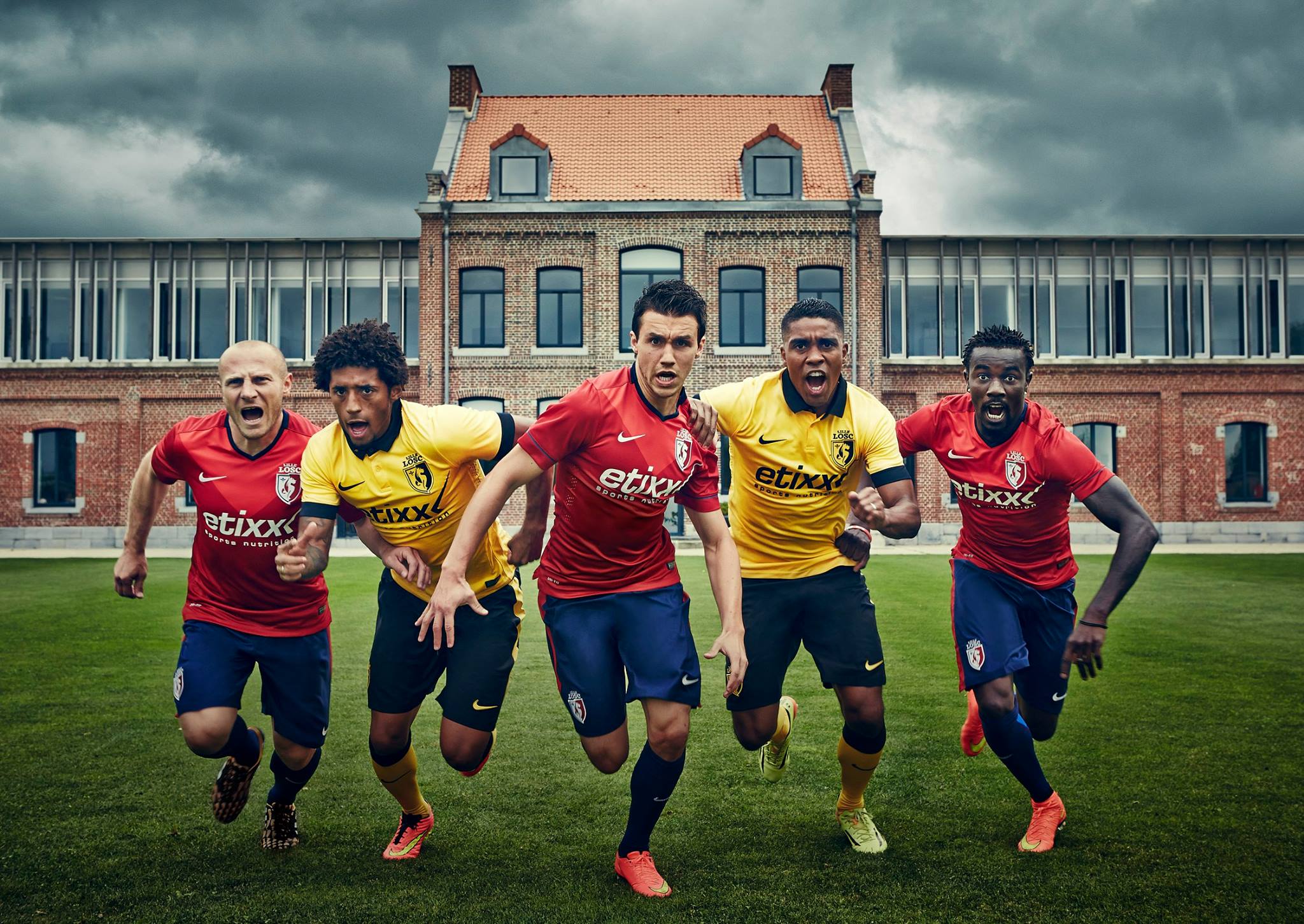 Nike Lille OSC 1415 Home and Away Kits Released Footy Headlines