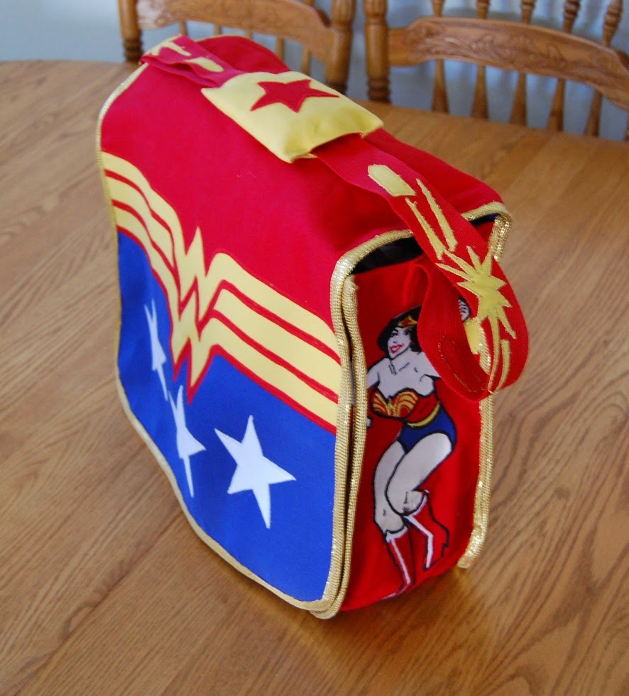 Wonder Woman bag by Lilia Todd