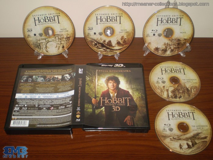 The Hobbit An Unexpected Journey Blu Ray 3d Extended Edition