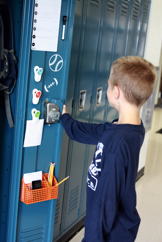 locker organizer ideas