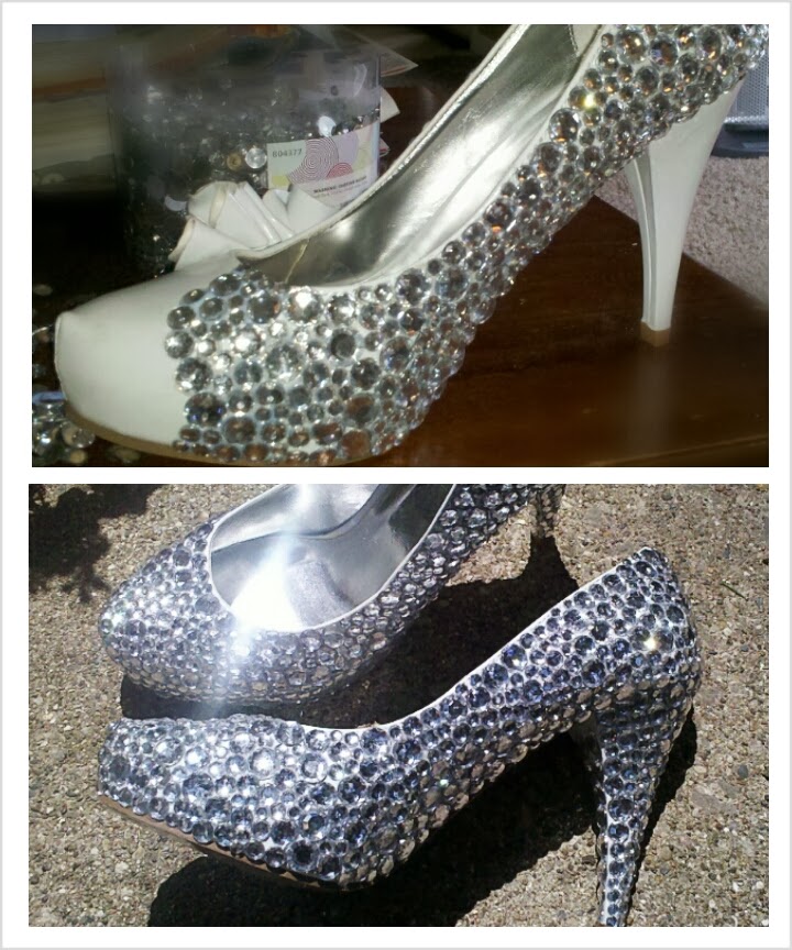 Rock Your Runway How to Rhinestone Shoes