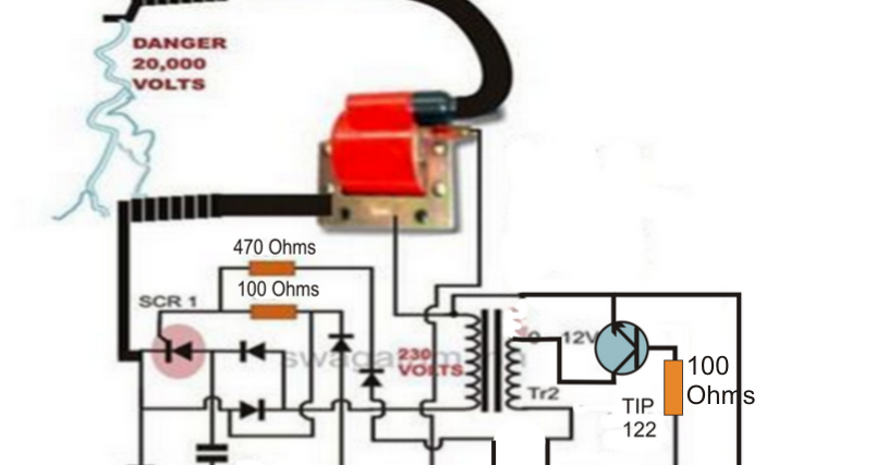 Make this Solar Powered Fence Charger Circuit - Electronic Circuit Projects