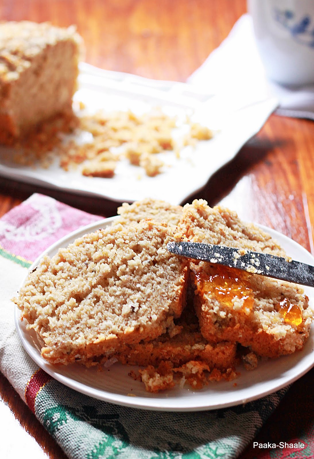 PaakaShaale Barbados Coconut bread