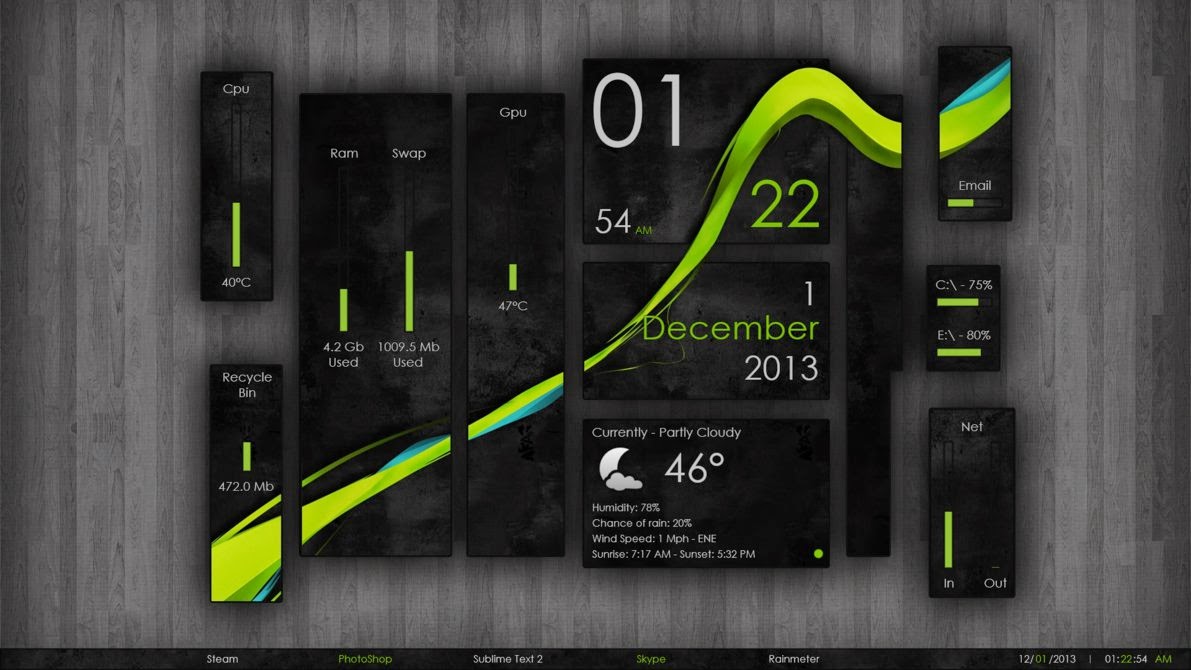 rainmeter for sale