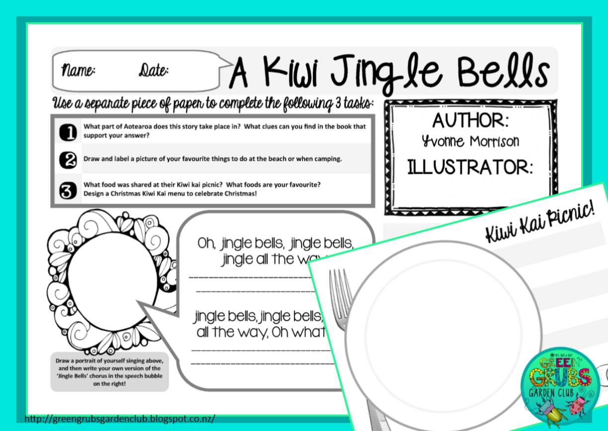 Green Grubs Garden Club Best Kiwi Christmas Read Alouds! {+FREE