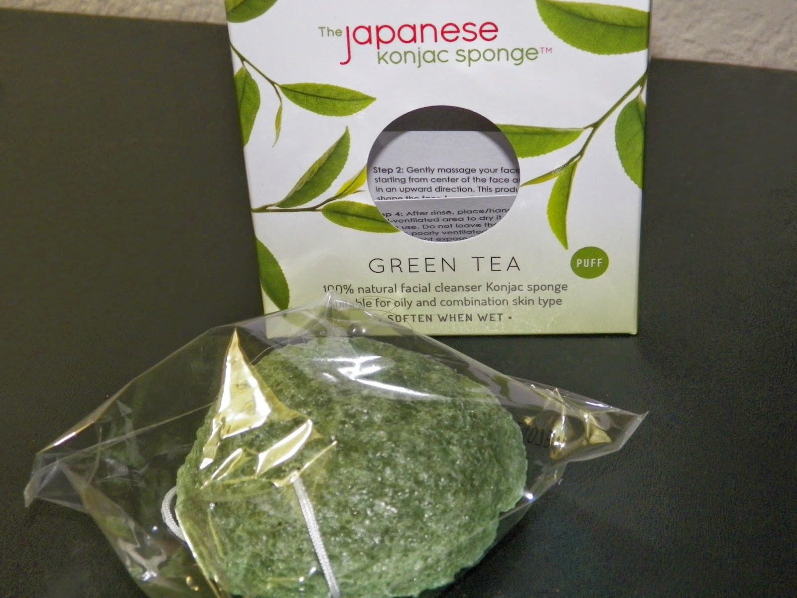mygreatfinds The Japanese Konjac Sponge Green Tea Konjac Puff Review