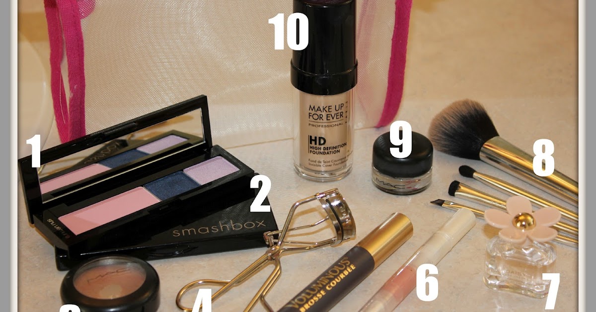 blushing basics How to Pack a Makeup Travel Kit