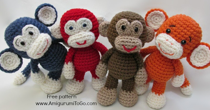 Little Bigfoot Monkey Revised Pattern Video Tutorial ...