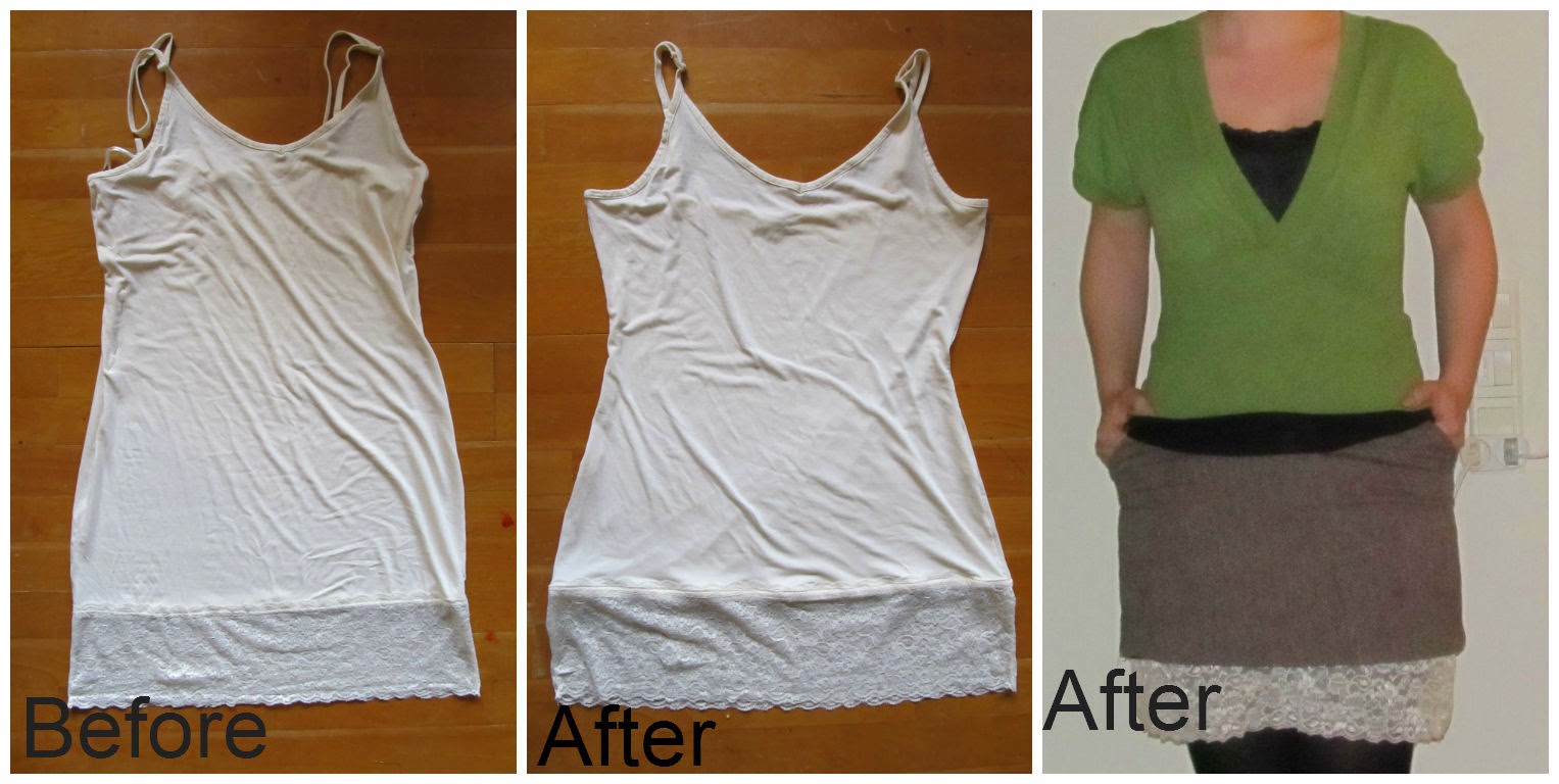 Refashion Coop Dress and skirt extender