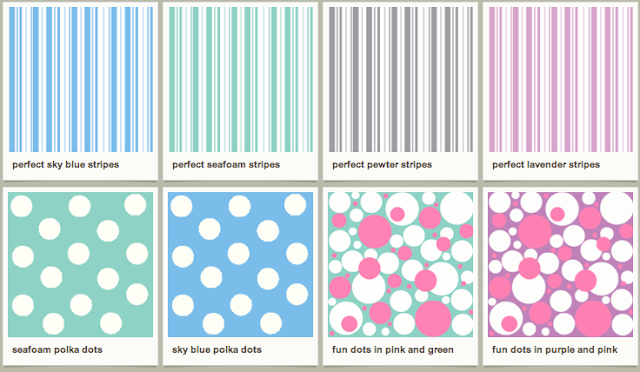 stripes polka dots