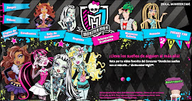 Página Oficial de Monster High.