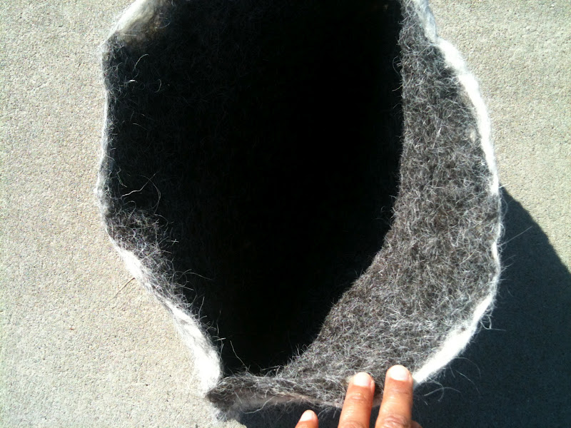 Soul Flower Farm Wet Felting With Raw Wool