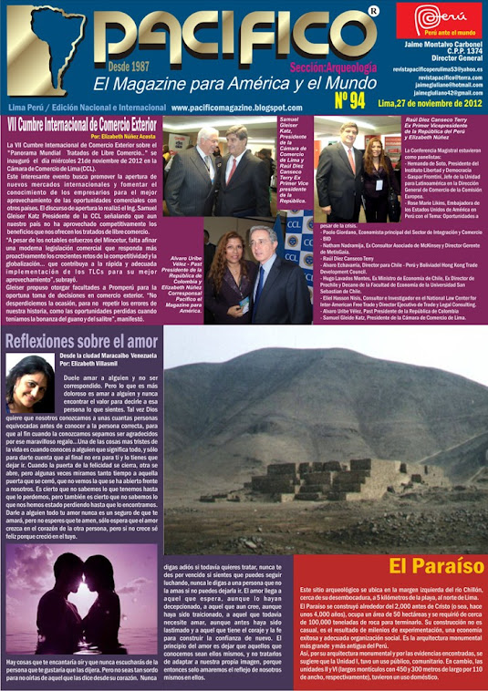 Revista Pacífico Nº 94 Arqueología