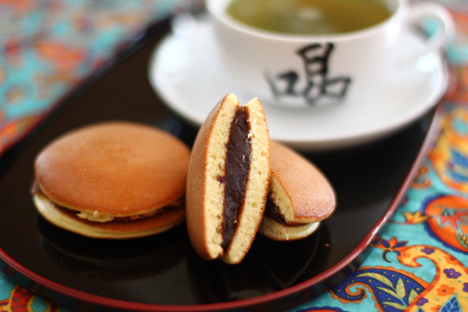 Simply June Dorayaki (Japanese Pancake with Red Bean Paste Filling)
