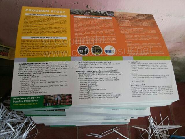 cetal brosur berwarna cetak brosur berwarna