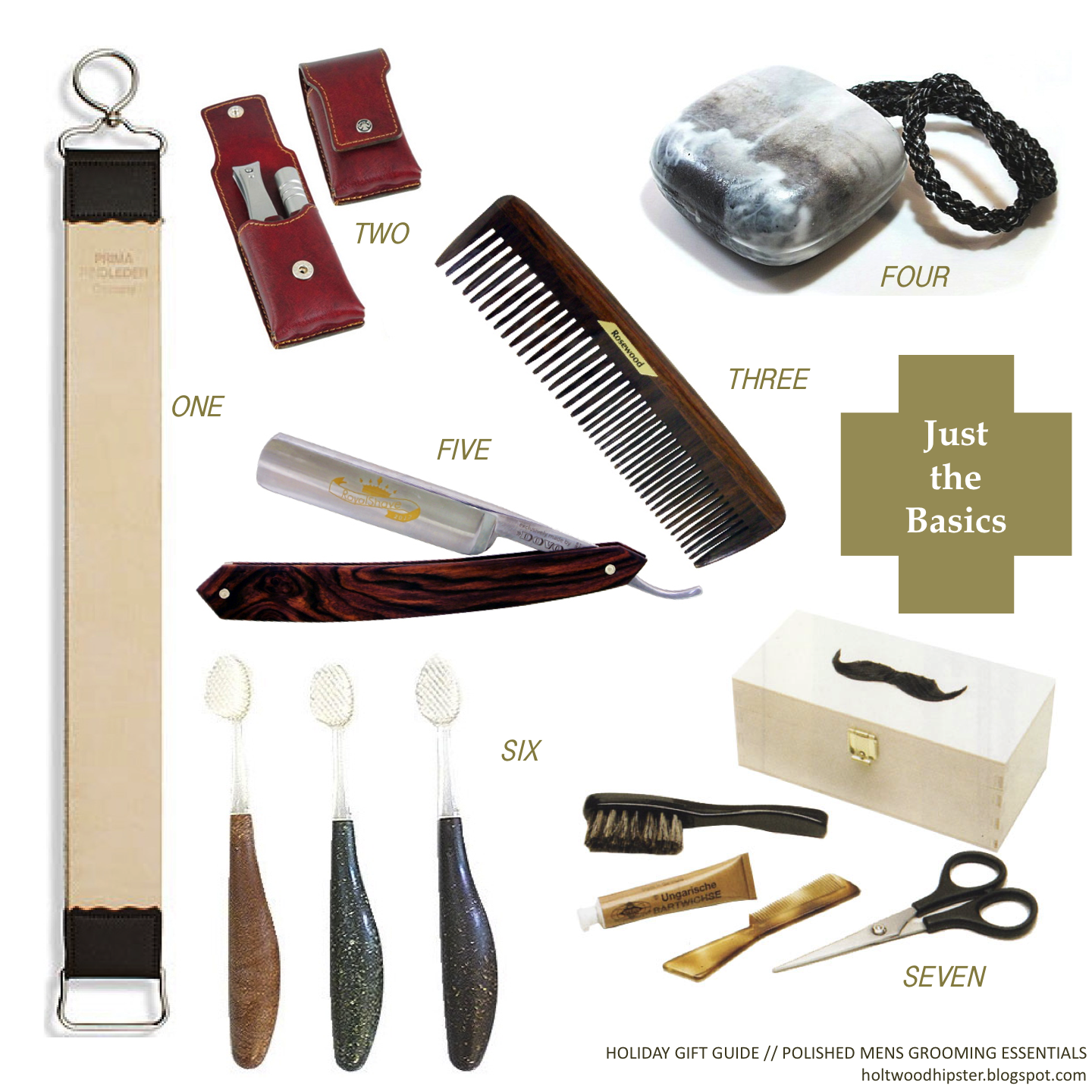 Gift Guide // Polished Men's Grooming Essentials Holtwood Hipster