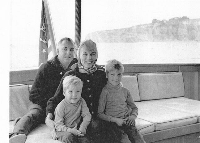 ... Blair and Brent pose with their parents on John Wayne's yacht, "The Wild ... ... Blair and Brent pose with their parents on John Wayne's yacht, "The Wild ...