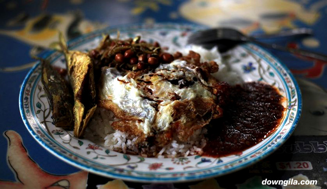 nasi lemak malaysia fatty rice