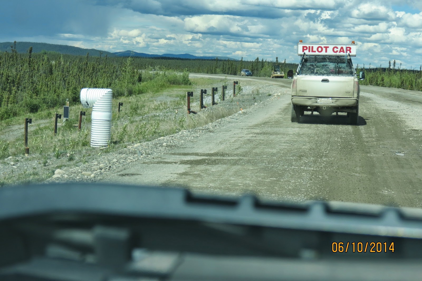 showmetravelers June 10, 2014 Whitehorse, Yukon to Tok, Alaska (Cabin