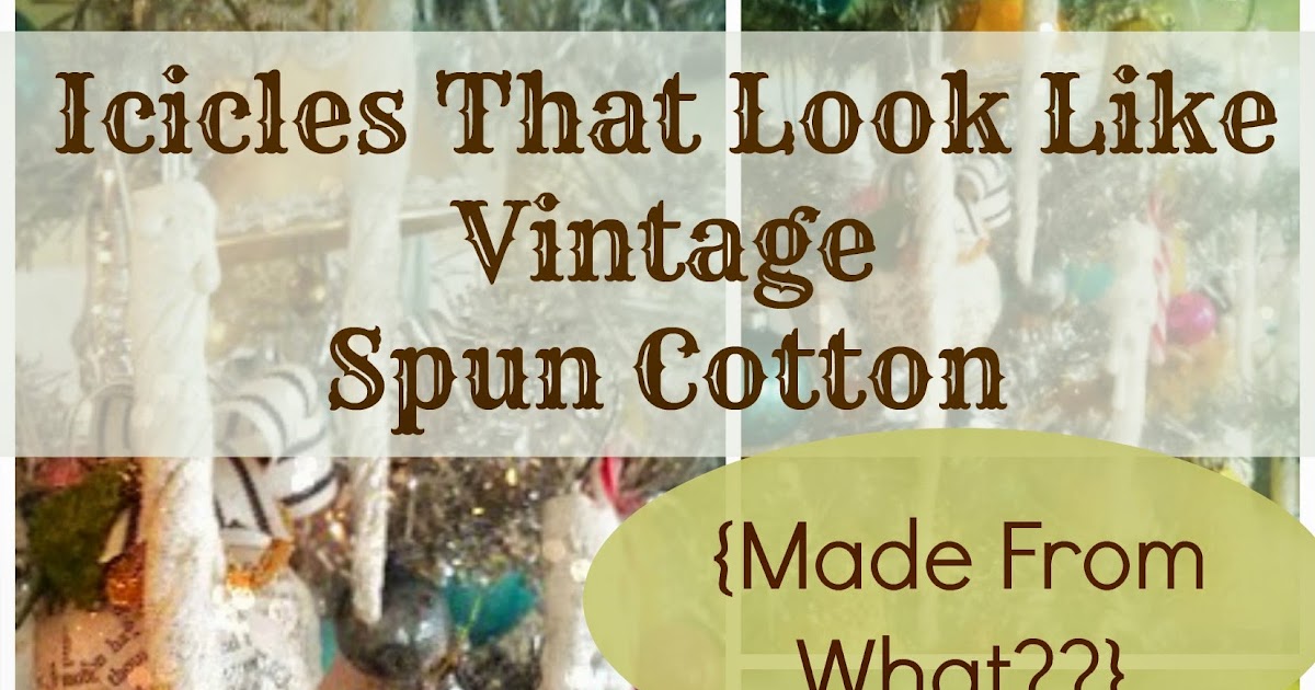 House Revivals Make Spun Cotton Icicles With Paper Towels!