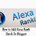 How to Add Rank Checker to Blogger ?
