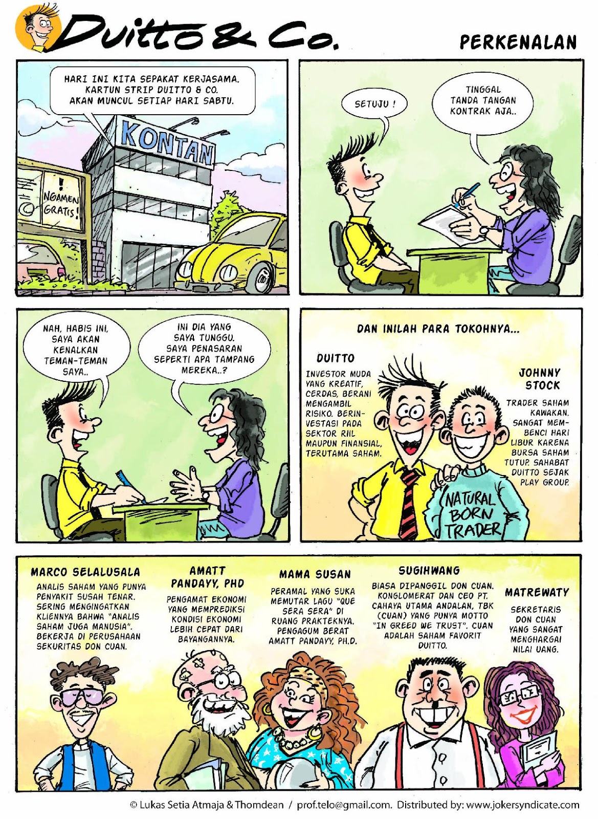 M Entis Setiawan Cara Membuat Komik