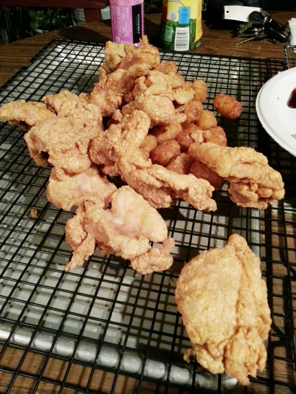 Deep Fried Chicken Thighs!!