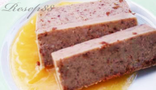 Resep Untuk Membuat Puding Santan Kacang Merah Puding Santan Kacang Merah