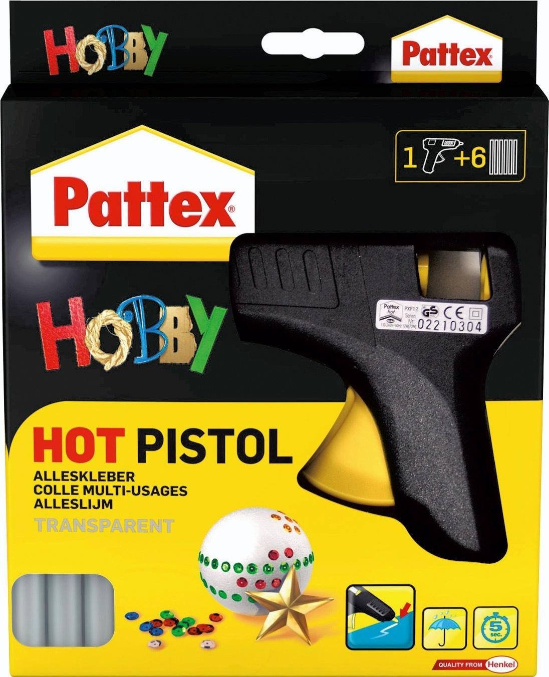 Pattex Hobby Starter Set Heißklebepistole Set