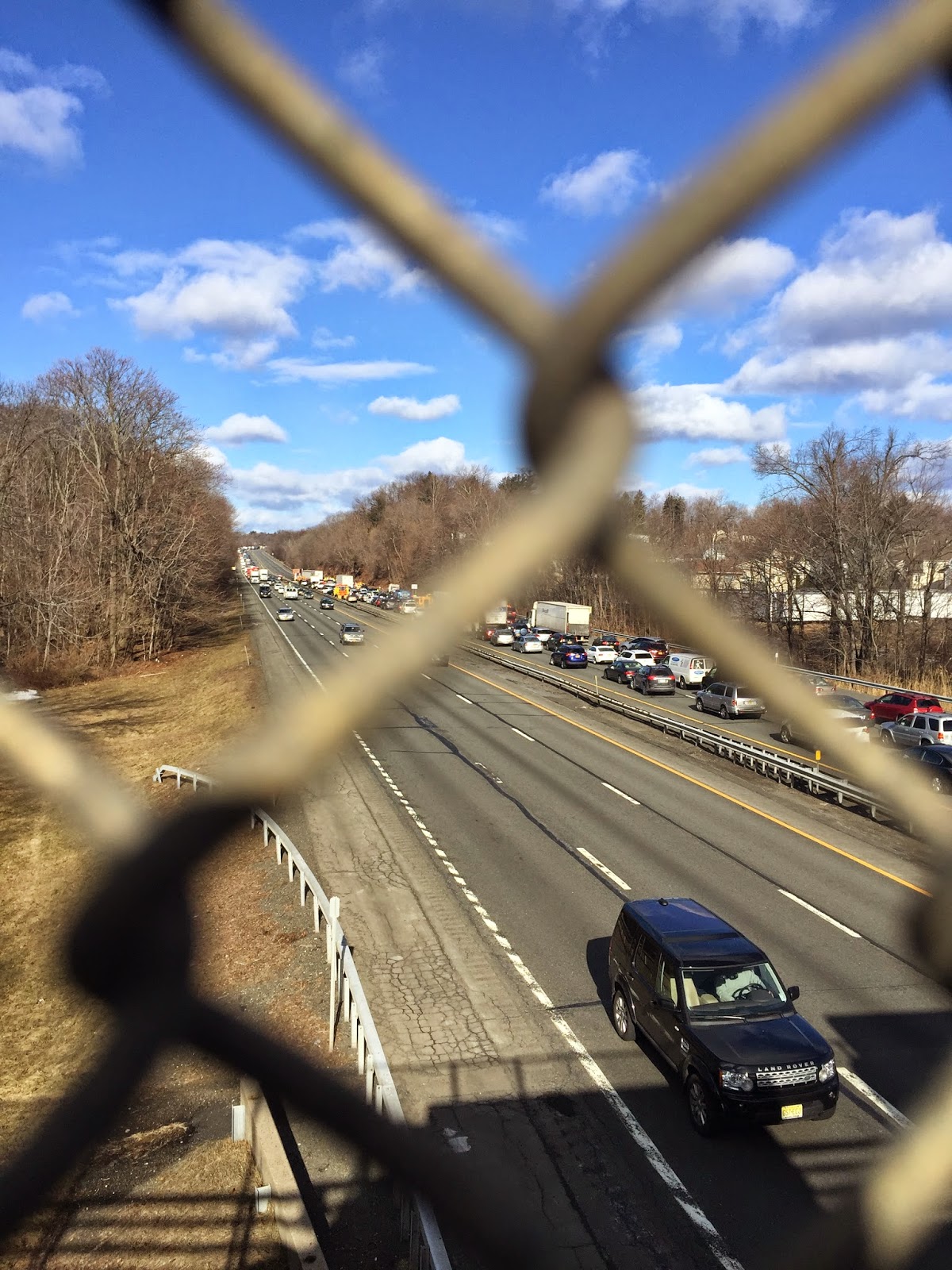 New York Buff Media NYS Thruway Shut Down For Hours After Fuel Spill