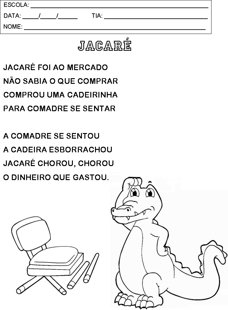 aprender brincando letra j