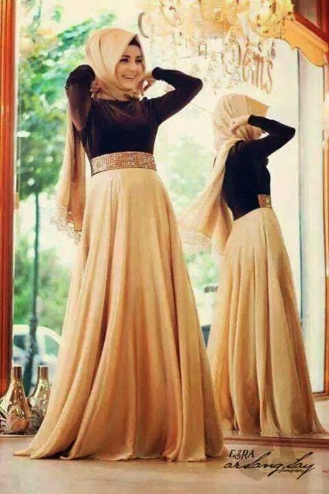 Latest Fancy Embroidered Abaya Gown Designs With Hijab 2017 Posted By Nimra Arain